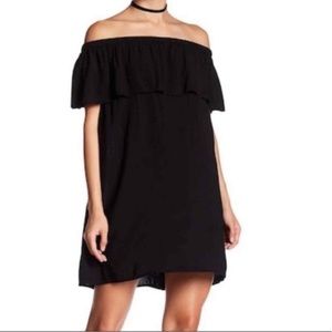 Young Fabulous & Broke Off the Shoulder Mini Dress